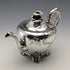 Antique British silver plate small teapot from around 1840